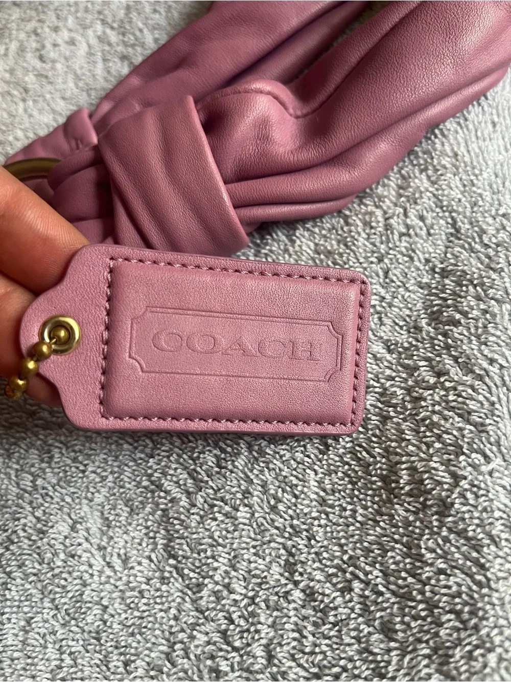 Coach Parker Kisslock Hobo Shoulder Bag 2008 134378 - Picture 4 of 14